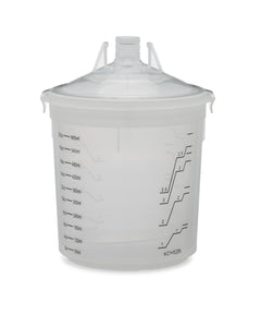 Paint Prep System Cups W/Hard Cup (50/case)