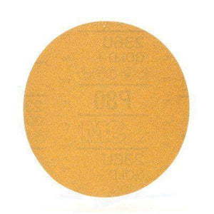 3M™ 983 236U Series Abrasive 6" Gold Velcro Disc 80 Grit