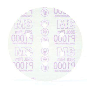 3M™ 1134 260L Series Dust Free Abrasive 6" White Velcro Disc 1200 Grit