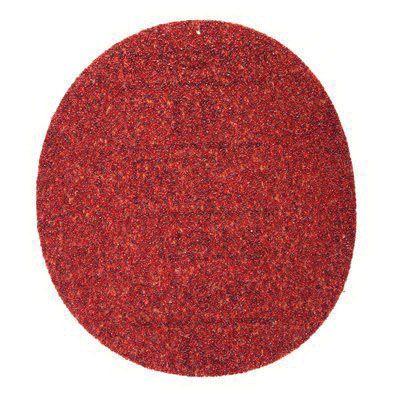 3M™ 01262 316U Series Abrasive Disc, 6 in Dia, P40 Grit, Hook and Loop, Red