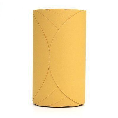 3M™ 01359 255L Series Abrasive Disc Roll, 6 in Dia, P180 Grit, PSA, Gold