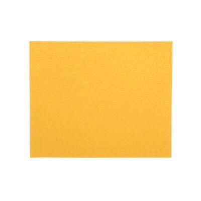 3M™ 02549 216U Series Abrasive Sheet, 9 in W x 11 in L, P80 Grit, Coarse Grade, Aluminum Oxide Abrasive, Gold