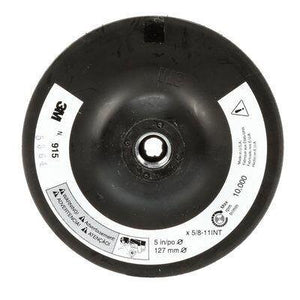 3M™ 07494 Regular Disc Pad Holder, 2 in Dia, 1/4 in Arbor, Hook and Loop Attachment