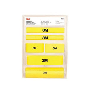 3M™ 05684 Hand Sanding Block Kit, Hookit™ Attachment