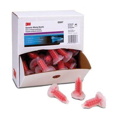 3M™ 05847 Dynamic Mixing System Nozzle, Plastic, Red