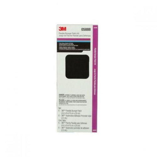 3M™ Automix™ 05888 Flexible Plastic Patch, 8 x 4 in, TPO Plastic, Black