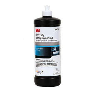 3M™ 05954 Super Duty Rubbing Compound, 1 qt Bottle, Brown, Liquid, Super Duty, Compound