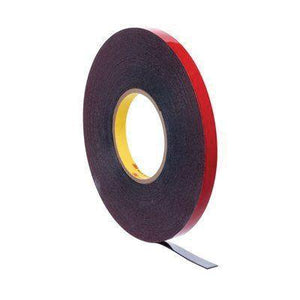 3M™ 06386 Acrylic Plus Series Automotive Attachment Tape, 20 yd x 1/4 in, 1.12 mm THK, Black