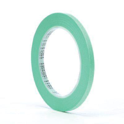 3M™ 06525 Precision Masking Tape, 60 yd x 1/4 in, Green