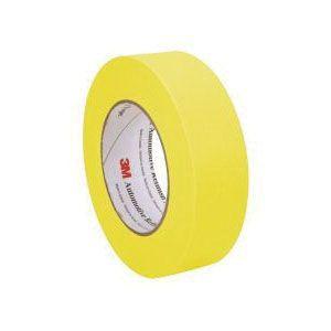 3M™ 06654 388N Automotive Refinishing Masking Tape, 55 m x 36 mm, 6.3 mil THK, Yellow, 388N