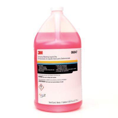 3M™ 06847 Overspray Masking Liquid-Dry, 1 gal Can, 32 g/L VOC