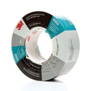 3M™ 06969 6969 Series Extra Heavy Duty Duct Tape, 54.8 m x 48 mm, 10.7 mil THK, Silver