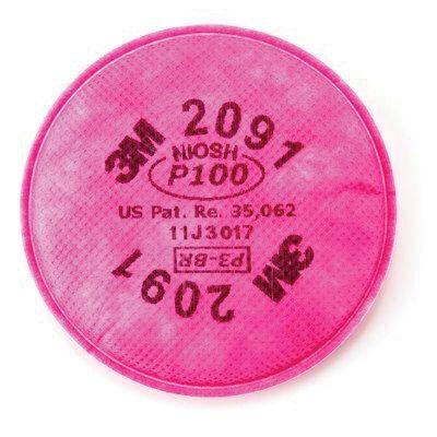 3M™ 07000 Particulate Filter, Use With: 6000 Series Reusable Respirator