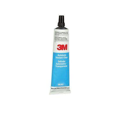 3M™ Ultrapro™ 08302 Autobody Sealant, 5 oz Tube, Thin Paste, Clear, 45 min Curing