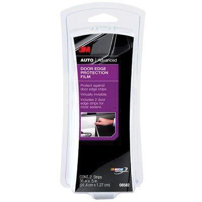 3M™ 08582 Door Edge Protection Film, 36 x 1/2 in, 2 mil THK, Clear