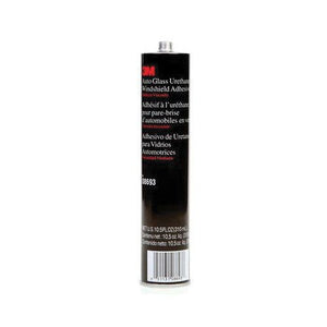 3M™ 08693 Auto Glass Urethane Windshield Adhesive, 10.5 fl-oz Cartridge, Paste, Black, 1.2, 24 hr Curing