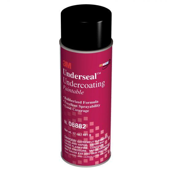 3M™ 08882 Undercoating, 17 oz, Black, Aerosol, Rubberized (Y/N): Yes