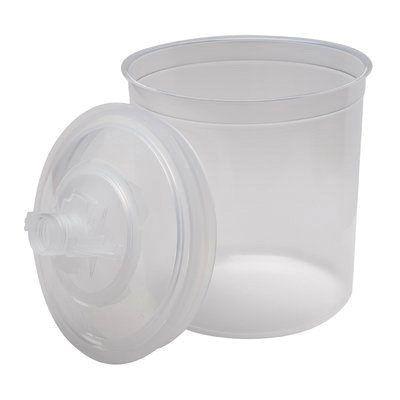 3M™ PPS™ 16000 Standard Lid and Liner Kit, 650 mL, Use with Liner (Y/N): Yes