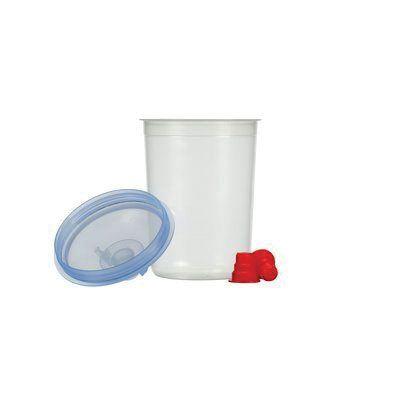 3M™ PPS™ 16312 Lid and Liner Kit, 400 mL, Use with Liner (Y/N): Yes