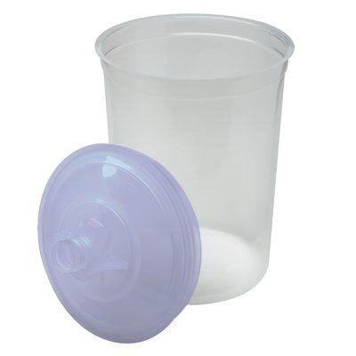 3M™ PPS™ 16325 Large Lid and Liner Kit, 850 mL, Use with Liner (Y/N): Yes