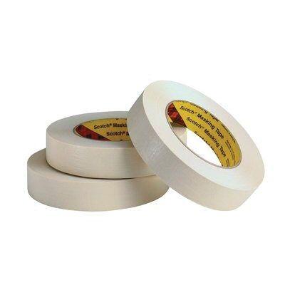 3M™ 17378 231/231A Series Paint Masking Tape, 55 m x 25.4 mm, Tan