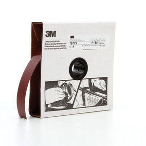 3M™ 19779 314D Series Utility Cloth Roll, 1 in W x 20 yd L, P180 Grit, Very Fine Grade, Aluminum Oxide