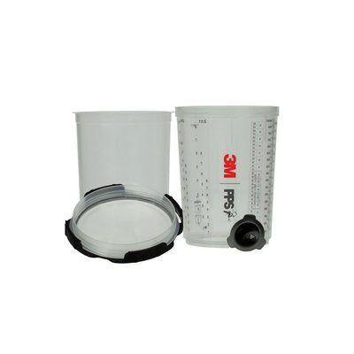 3M™ PPS™ 26024 Large Spray Cup Liner Kit, 850 mL, Use with Liner (Y/N): Yes