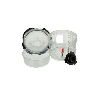 3M™ PPS™ 26114 Mini Spray Cup Liner Kit, 200 mL, Use with Liner (Y/N): Yes