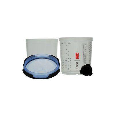 3M™ PPS™ 26301 Standard Spray Cup Liner Kit, 650 mL, Use with Liner (Y/N): Yes