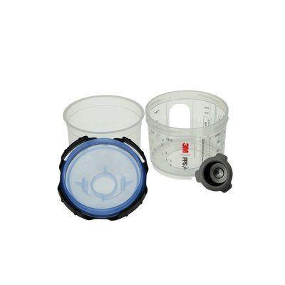 3M™ PPS™ 26314 Mini Spray Cup Liner Kit, 200 mL, Use with Liner (Y/N): Yes