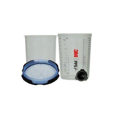 3M™ PPS™ 26325 Large Spray Cup Liner Kit, 850 mL, Use with Liner (Y/N): Yes