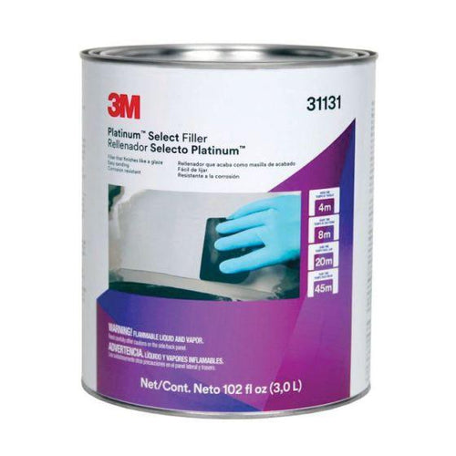 3M™ Platinum™ 31131 Body Filler, 1 gal Can, Lavender, Paste