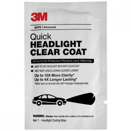 3M™ 32516 Quick Headlight Clear Coat Wipe, Milky White, Liquid