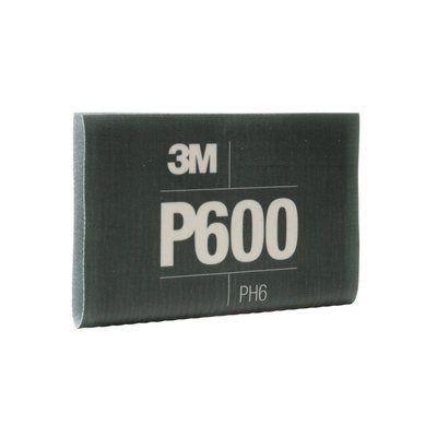 3M™ 34339 270J Series Abrasive Hand Sheet, 5-1/2 in W x 6.8 in L, P600 Grit, Fine Grade, Green, Wet/Dry