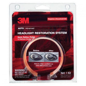 3M™ 39008 Headlight Lens Restoration System, Tan, Liquid