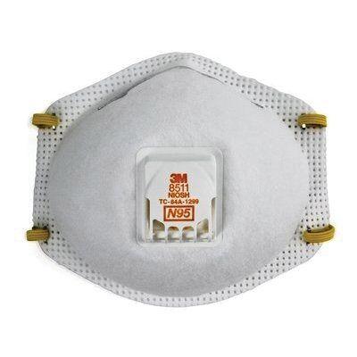 3M™ 54343 Molded Cup Particulate Respirator, Standard, N95 Filter Class, NIOSH Approved (Y/N): Yes