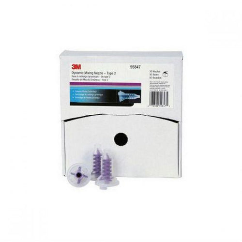 3M™ 55847 Dynamic Mixing System Nozzle, Plastic, Purple