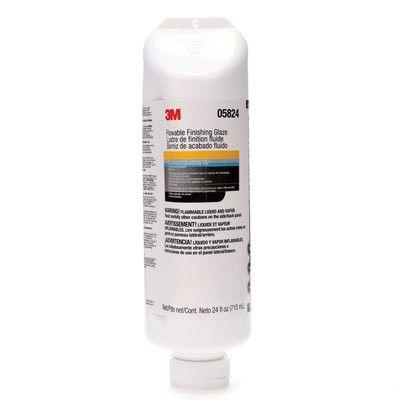 3M™ 5824 Flowable Finishing Glaze, 24 oz Tube, Red, Paste