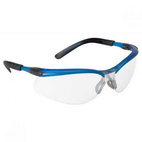 3M™ BX™ 62065 Protective Eyewear, Universal Size, Clear Lens, Ocean Blue Frame
