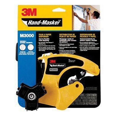 3M™ Hand-Masker™ 6788 M3000 Series Hand Held Tape Dispenser, Yellow