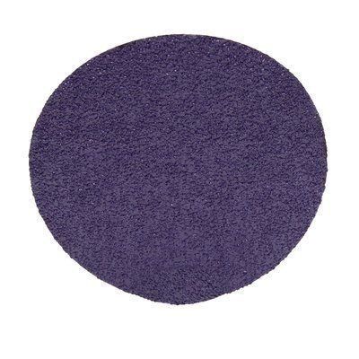 Cubitron™ II 33391 Premium Quick-Change Grinding Disc, 3 in Dia, 60+ Grit, Ceramic Abrasive, 20000 rpm, Purple