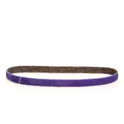 Cubitron™ II 33443 File Belt, 1/2 in W x 18 in L, 36 Grit, Purple