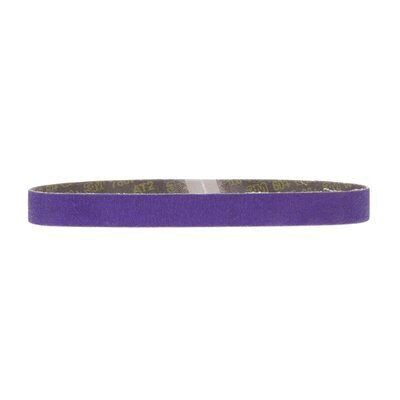 Cubitron™ II 33449 786F Series File Belt, 3/4 in W x 20-1/2 in L, 36+ Grit, Purple