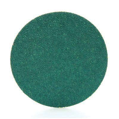 Green Corps™ 01548 252U Abrasive Disc, 6 in Dia, 36 Grit, Aluminum Oxide Abrasive, Green, Dry, Vacuum (Yes/No): No