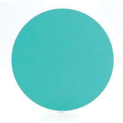 Green Corps™ 01549 246U Abrasive Disc, 8 in Dia, 80 Grit, Aluminum Oxide Abrasive, Green, Dry, 6 Holes