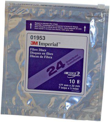 3M™ Imperial™ Fibre Disc, 01953, 7 in x 7/8 in