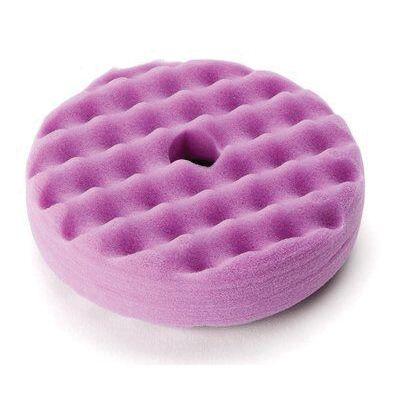 Perfect-It™ 33034 1-Step Single Sided Finishing Pad, 6 in Dia, Quick Connect Attachment, Foam Pad, Purple