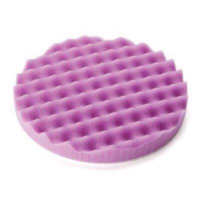 Perfect-It™ 33036 1-Step Single Sided Finishing Pad, 8 in Dia, Hook and Loop Attachment, Foam Pad, Purple