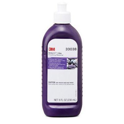 Perfect-It™ 33038 One Step Finishing Material, 8 fl-oz Bottle, Purple, Liquid