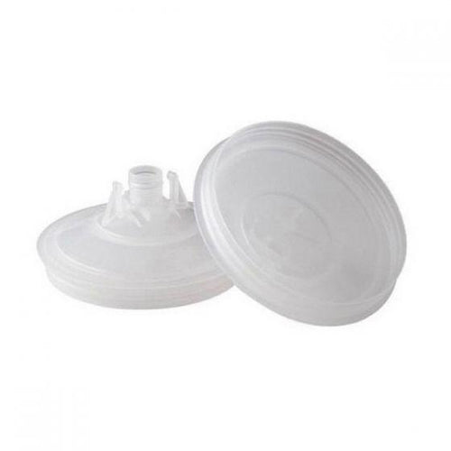 PPS™ 16199 Standard and Large Disposable Cup Lid, Light Blue, Use With: 16023 Paint Preparation System Midi Lid